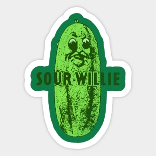 Sour-Willie Sticker